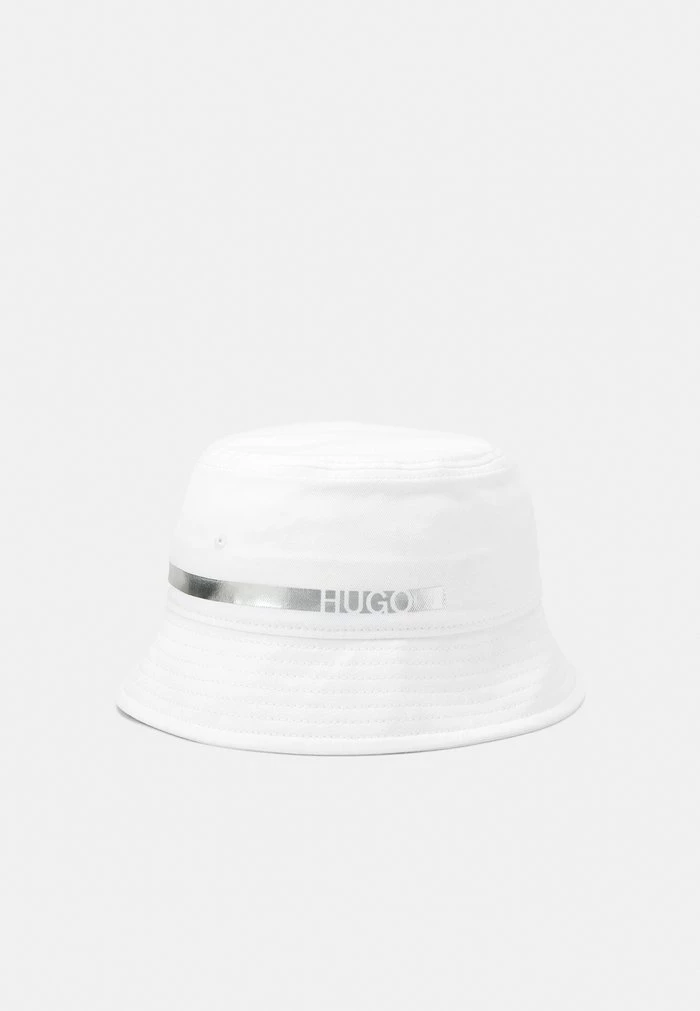 Budget 🌟 HUGO UNISEX - Chapeau - White/silver 🔥 3 Budget 🌟 HUGO UNISEX - Chapeau - White/silver 🔥 – Image 3