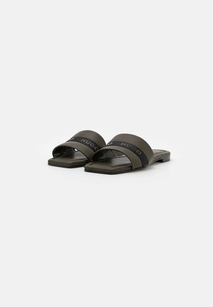 Offres ❤️ HUGO LOLA SLIDE - Mules - Dark Green ⭐ 3 Offres ❤️ HUGO LOLA SLIDE - Mules - Dark Green ⭐ – Image 3