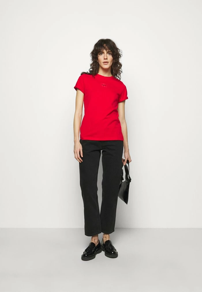 Meilleure affaire ⌛ HUGO THE SLIMTEE - T-shirt Imprimé - Red 🎉 2 Meilleure affaire ⌛ HUGO THE SLIMTEE - T-shirt Imprimé - Red 🎉 – Image 2