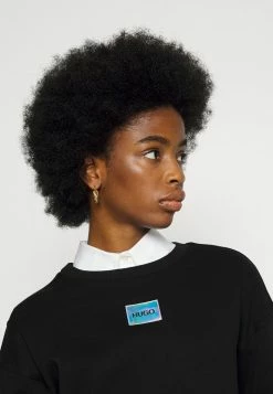 Coupon 😍 HUGO NAKIRA - Sweatshirt - Black 😀 -HUGO Sales 320d9e34b34347a1aaa997b36ff23e3d