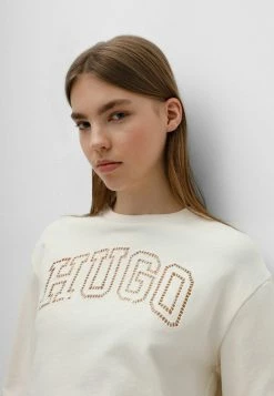 Le moins cher ✔️ HUGO Sweatshirt - Natural 🎉 -HUGO Sales 321ad9f31049408aa2ff6d1c39bfcd2f