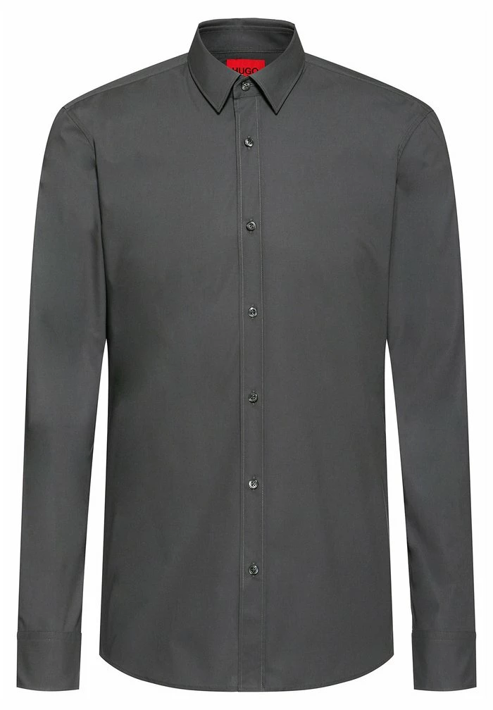 Promo 👏 HUGO ELISHA - Chemise Classique - Anthracite ✨ 6 Promo 👏 HUGO ELISHA - Chemise Classique - Anthracite ✨ – Image 6