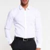 Bon marché 😉 HUGO ENIN EXTRA SLIM FIT - Chemise Classique - Open White ❤️