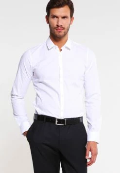 Bon marché 😉 HUGO ENIN EXTRA SLIM FIT - Chemise Classique - Open White ❤️