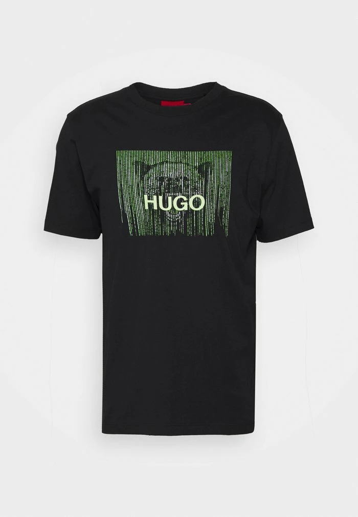 Meilleur prix 👍 HUGO DINTAGE - T-shirt Imprimé - Black 😉 5 Meilleur prix 👍 HUGO DINTAGE - T-shirt Imprimé - Black 😉 – Image 5