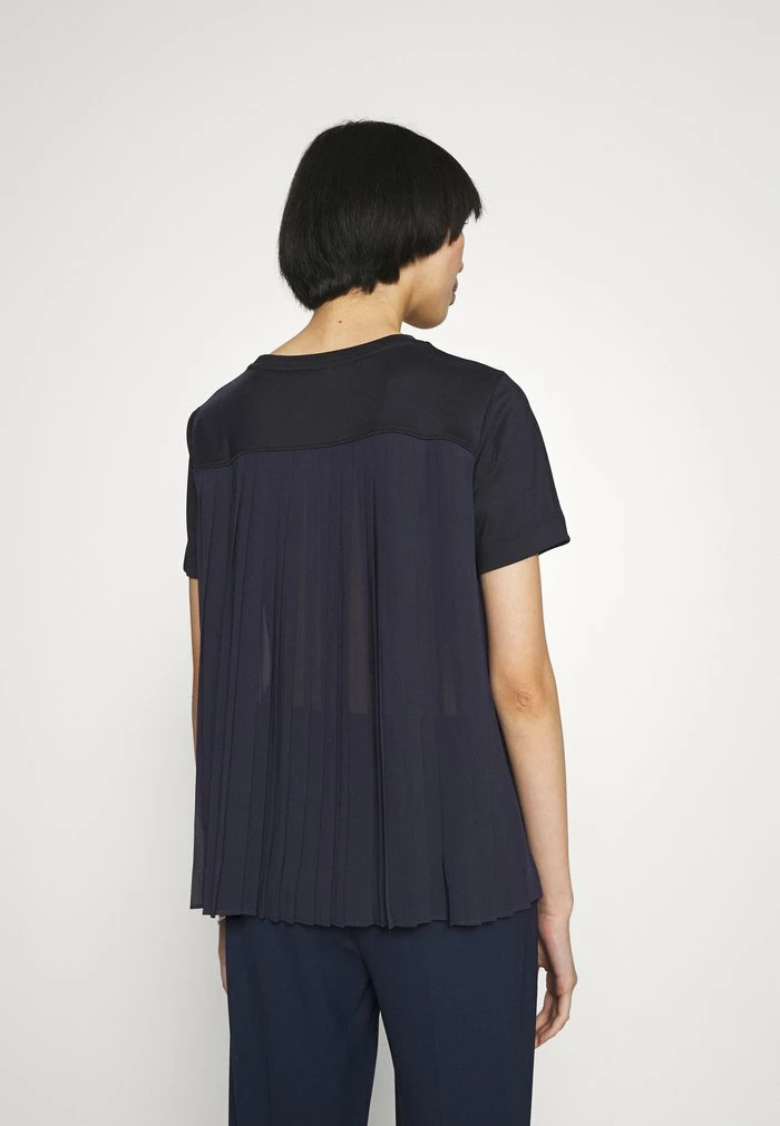 Sortie ⌛ HUGO DAKAIA - T-shirt Basique - Dark Blue ⌛ 3 Sortie ⌛ HUGO DAKAIA - T-shirt Basique - Dark Blue ⌛ – Image 3