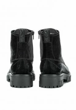 Top 10 🤩 HUGO Bottines à Plateau - Black 💯 -HUGO Sales 3495b793f70846669f206d04bd66ae9b