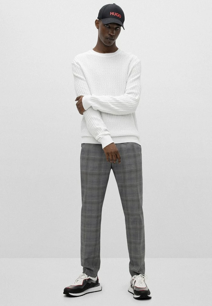 Meilleur prix 🤩 HUGO STRUCTURO - Pullover - White 🎉 2 Meilleur prix 🤩 HUGO STRUCTURO - Pullover - White 🎉 – Image 2