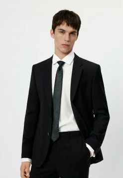 Offres ⌛ HUGO Cravate - Black ⌛