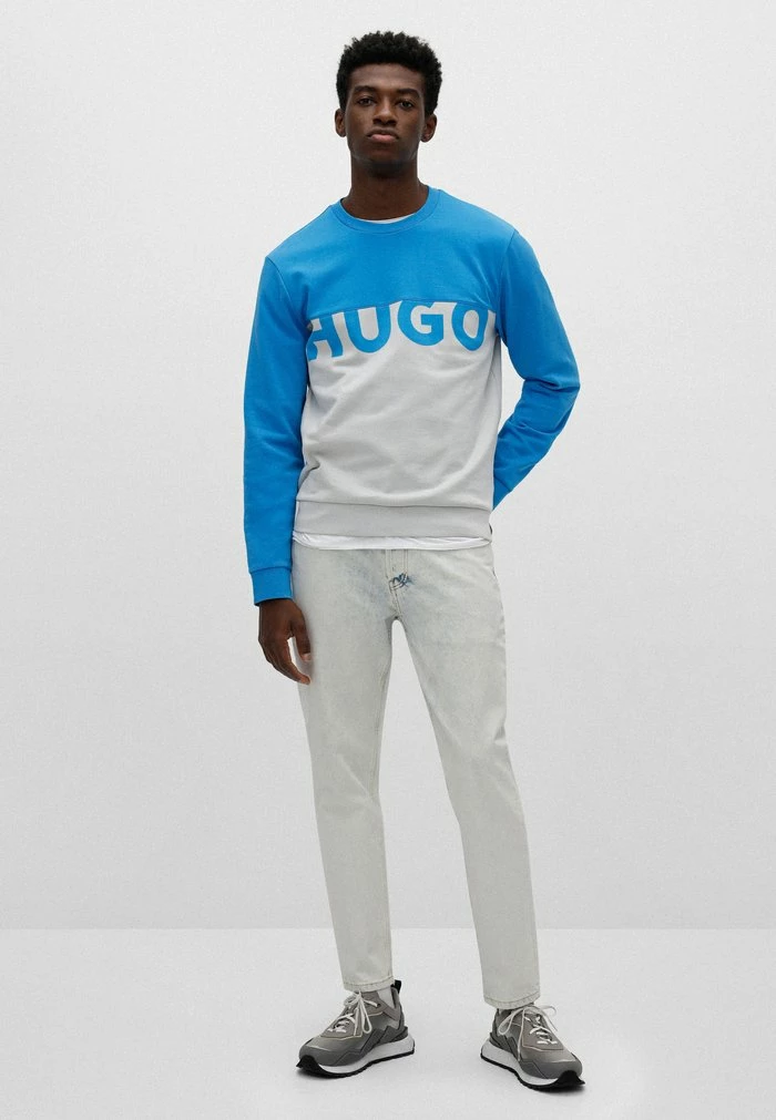 Le moins cher 🤩 HUGO DEREEK - T-shirt à Manches Longues - Silver 🔔 2 Le moins cher 🤩 HUGO DEREEK - T-shirt à Manches Longues - Silver 🔔 – Image 2