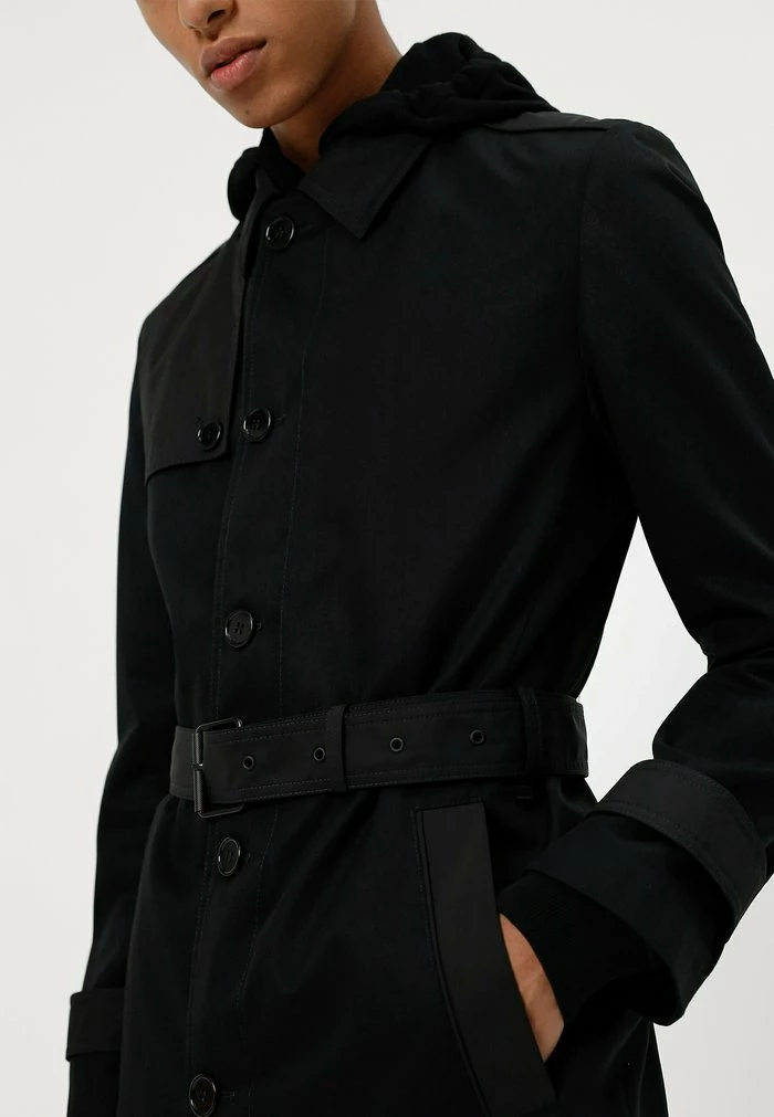 Grosses soldes 🔔 HUGO MELTON - Trench - Black 😉 5 Grosses soldes 🔔 HUGO MELTON - Trench - Black 😉 – Image 5