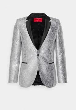 Meilleure vente ✔️ HUGO ARTI - Blazer - Silver ✔️ 10 Meilleure vente ✔️ HUGO ARTI - Blazer - Silver ✔️ -HUGO Sales 37d915eddee944bc9d8305d29b5519ef