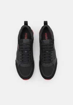 Budget 🔥 HUGO ICELIN RUNN - Baskets Basses - Black ✨ -HUGO Sales 37f75bb0f7664fbeb32b37bc4a0cf50f