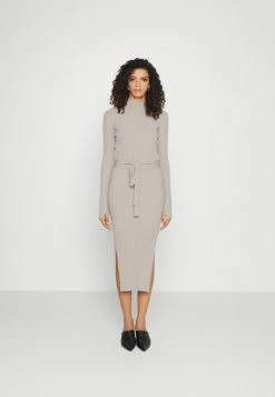 Le moins cher 🎉 HUGO SYLBIAZ - Robe Pull - Light Beige ⭐