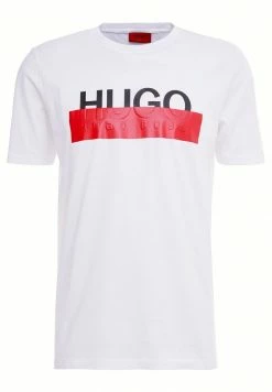 Remise 🛒 HUGO DOLIVE - T-shirt Imprimé - White 💯 -HUGO Sales 39653c7cebfb406985efef5573437046