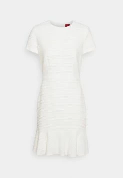 Remise 🥰 HUGO KILANAS CLOQUE - Robe De Jour - Natural ⌛ -HUGO Sales 3966dd3bb2484e6389ff7a7244c4f48f