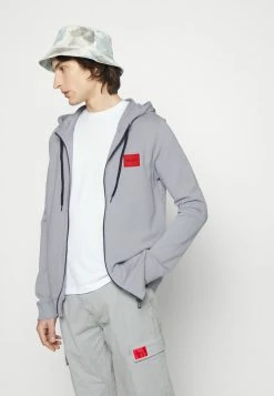 Acheter 👏 HUGO DAPLE - Sweat à Capuche Zippé - Silver 🥰 -HUGO Sales 39f5dae4403d40c49433e2e8d2f54985