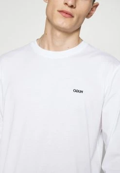 Meilleure affaire 🌟 HUGO DEROL - T-shirt à Manches Longues - White 🔥 -HUGO Sales 3b9ec7dc10e143d8964373ec01316066
