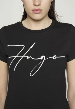 Vente flash ✔️ HUGO THE SLIM TEE - T-shirt Imprimé - Schwarz 👏 -HUGO Sales 3bbc328975424fe09ebb35cf8fe2cc32