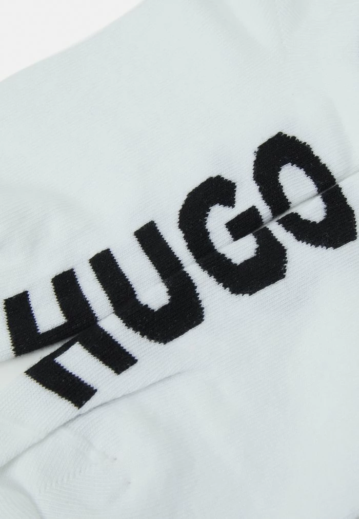 Promo 😀 HUGO LOGO 2 PACK - Chaussettes - White 🎁 2 Promo 😀 HUGO LOGO 2 PACK - Chaussettes - White 🎁 – Image 2