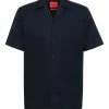 Meilleure vente 😀 HUGO ELLINO - Chemise Classique - Dark Blue 🔔