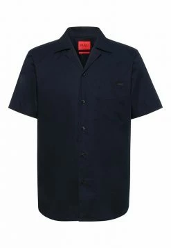 Meilleure vente 😀 HUGO ELLINO - Chemise Classique - Dark Blue 🔔