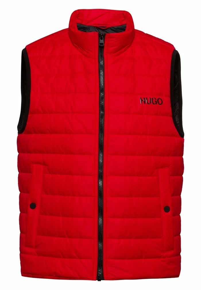 Nouveau 💯 HUGO BENTINO - Veste Sans Manches - Red 🌟 6 Nouveau 💯 HUGO BENTINO - Veste Sans Manches - Red 🌟 – Image 6