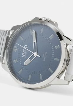 Le moins cher 🎉 HUGO FIRST - Montre - Silver-coloured/blue 🌟 -HUGO Sales 3f5f26f8160e49e99204c01e0fafc1a5