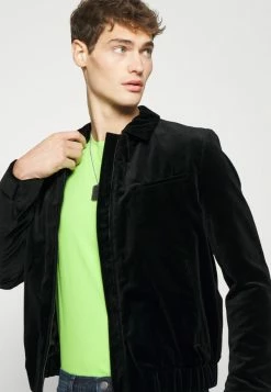 De gros 🤩 HUGO HELLIS - Blouson Bomber - Black 👏 -HUGO Sales 408228a8526a43f2ba388d780ecabe68