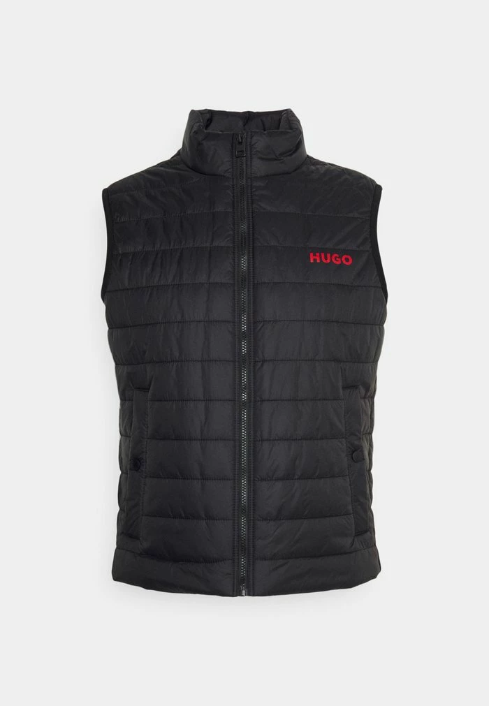 Promo 🔔 HUGO BENTINO - Veste Sans Manches - Black 👏 5 Promo 🔔 HUGO BENTINO - Veste Sans Manches - Black 👏 – Image 5