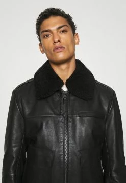 Coupon ✔️ HUGO LYAN - Veste En Cuir - Black 👏 13 Coupon ✔️ HUGO LYAN - Veste En Cuir - Black 👏 -HUGO Sales 4191d0209a864390842dd44593839f81
