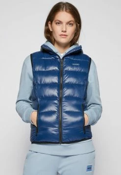 Remise ⌛ HUGO FANDICIA - Veste Sans Manches - Deep Blue 🥰 -HUGO Sales 42c3d7f225e64668a5f2989c057f6013
