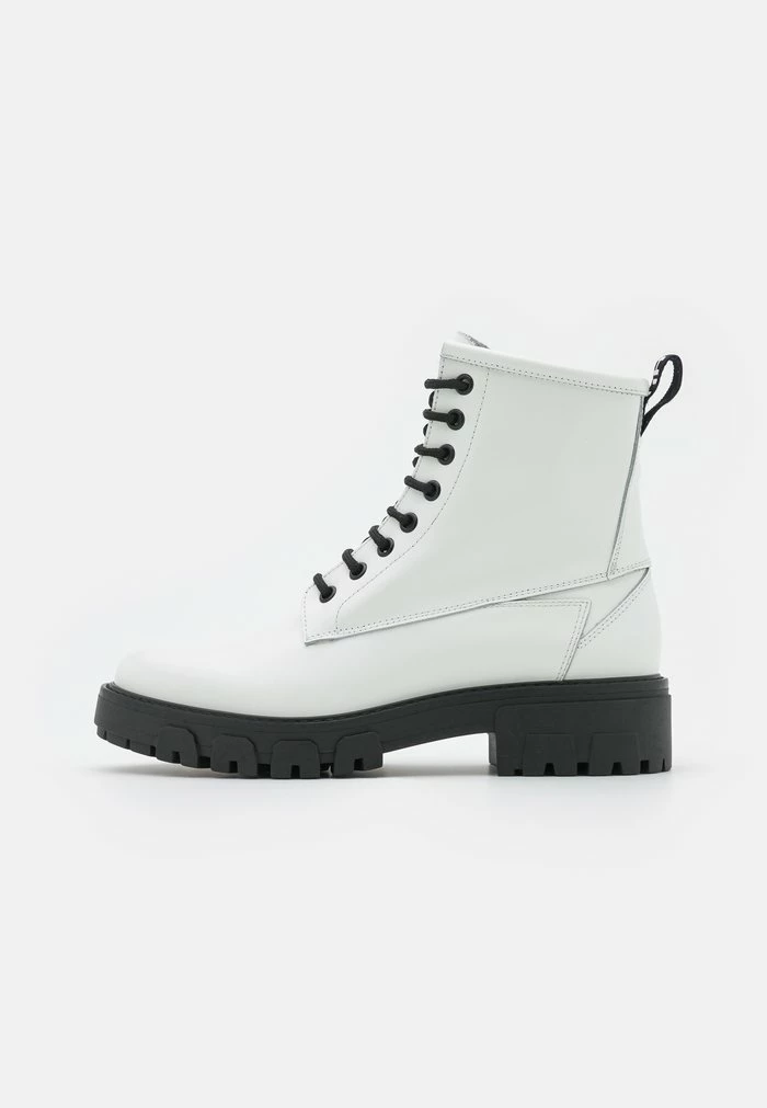 Vente flash ⌛ HUGO NEW ALPHA - Bottines à Lacets - White 💯 2 Vente flash ⌛ HUGO NEW ALPHA - Bottines à Lacets - White 💯 – Image 2