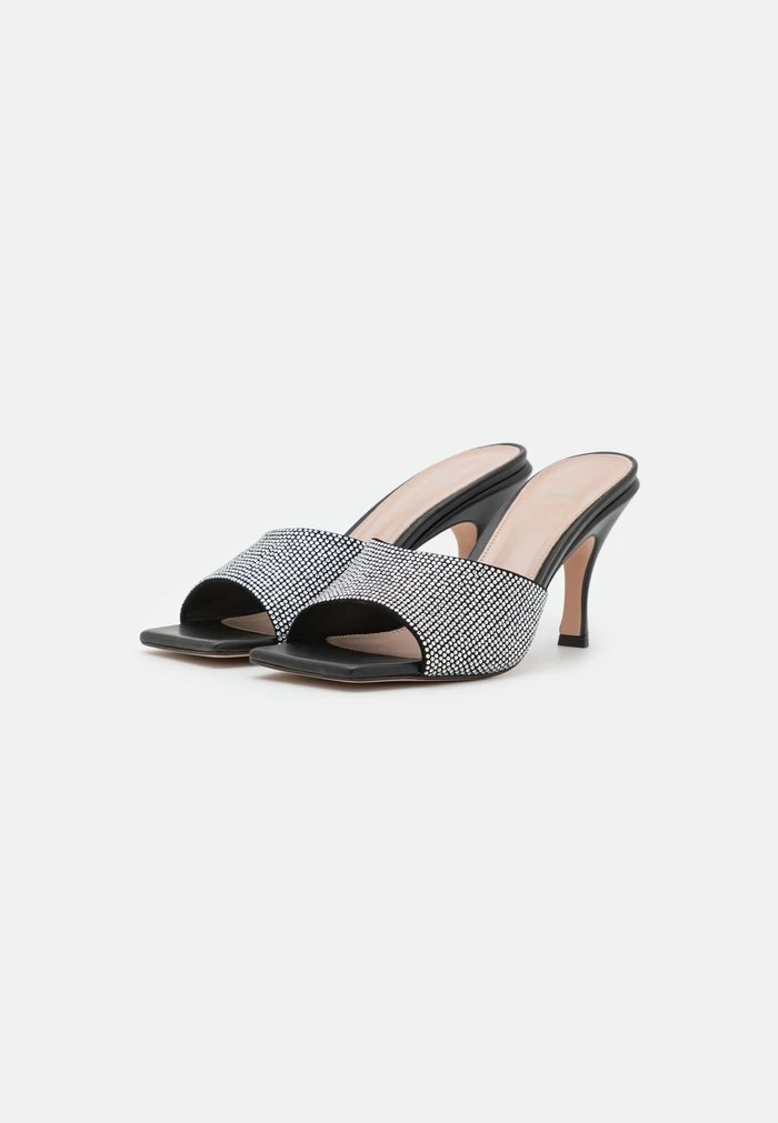 Tout neuf 🧨 HUGO TONIC MULE - Mules à Talons - Black 👍 3 Tout neuf 🧨 HUGO TONIC MULE - Mules à Talons - Black 👍 – Image 3