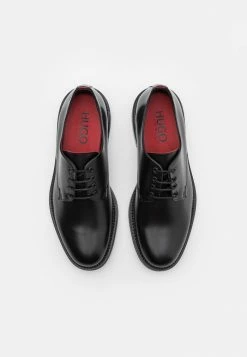 Sortie ⌛ HUGO WNTLUXITY DERB - Derbies - Black 💯 -HUGO Sales 45d3a11c8fc543908959fdd74dc285c7