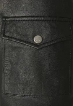 Promo 💯 HUGO LIVIUS - Veste En Cuir - Black 🎉 14 Promo 💯 HUGO LIVIUS - Veste En Cuir - Black 🎉 -HUGO Sales 46d37940ec2942c7a131a665e98c78ac