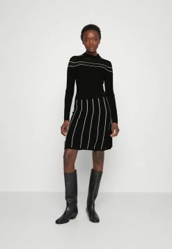 Sortie 😉 HUGO SISKANNA - Robe Pull - Black ✨