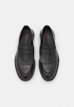Le moins cher 👏 HUGO KIREN - Mocassins - Black 🥰 -HUGO Sales 4766c63ca2c342f2965a8f75c7d79462