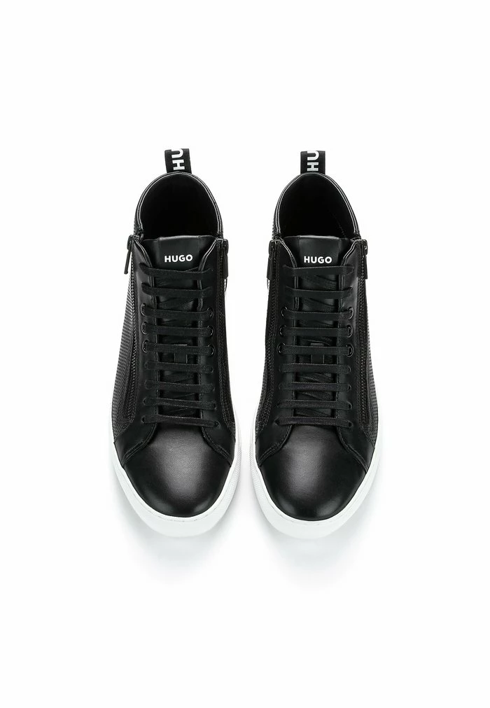 Remise 🎉 HUGO Baskets Montantes - Black ✔️ 4 Remise 🎉 HUGO Baskets Montantes - Black ✔️ – Image 4