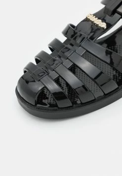 Le moins cher 👍 HUGO CAMELIACRAB - 🩴 Sandales - Black ✔️ -HUGO Sales 47eecd01487347848573895aa8d514ff