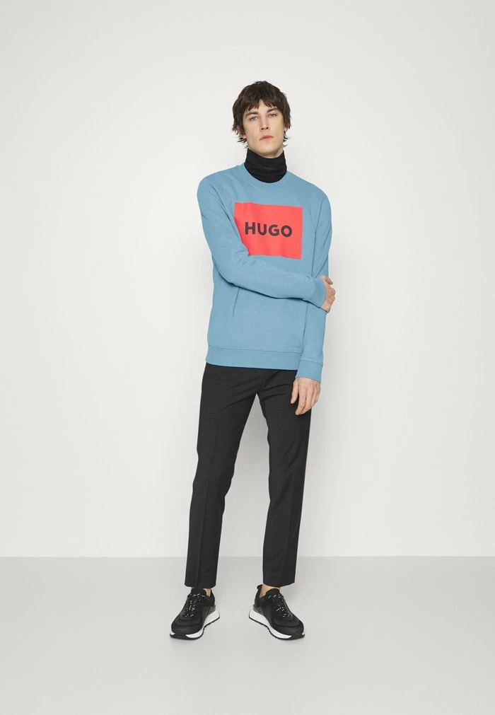 Bon marché 👍 HUGO DURAGOL - Sweatshirt - Medium Blue 🧨 2 Bon marché 👍 HUGO DURAGOL - Sweatshirt - Medium Blue 🧨 – Image 2