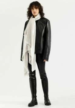 Bon marché 🔔 HUGO Écharpe - Natural 😍