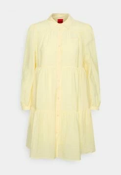 Les meilleures critiques de 🎉 HUGO KARU - Robe Chemise - Light Yellow ⌛