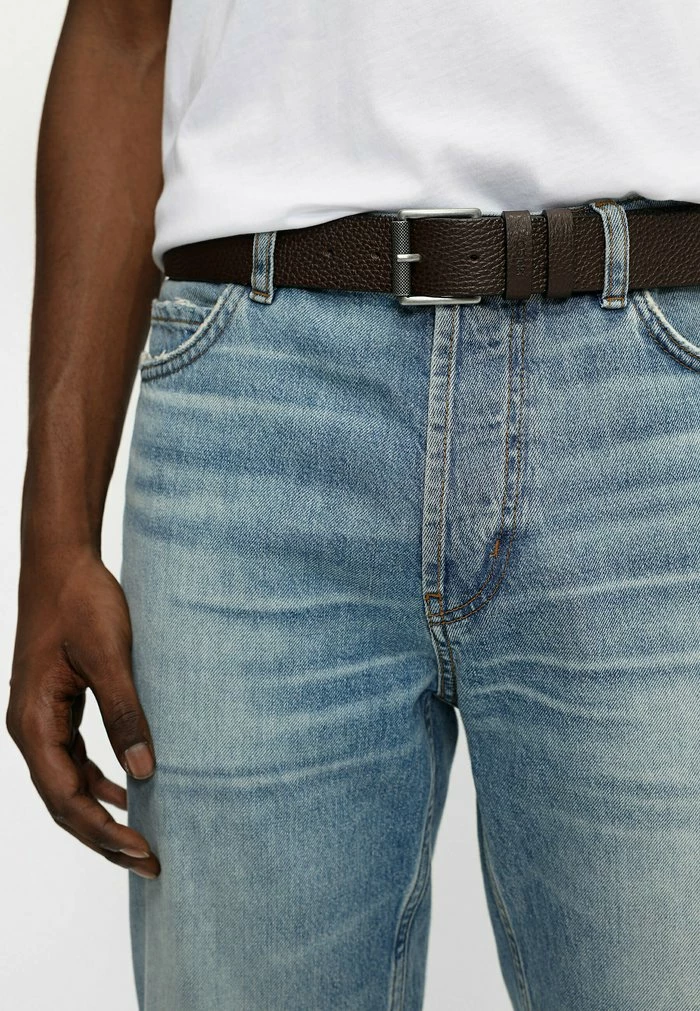 Meilleure vente 😀 HUGO Ceinture - Dark Brown 🤩 2 Meilleure vente 😀 HUGO Ceinture - Dark Brown 🤩 – Image 2