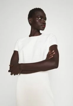 Remise 🥰 HUGO KILANAS CLOQUE - Robe De Jour - Natural ⌛ -HUGO Sales 4a48d1d4025d4bd28df37d0a4f8d64eb
