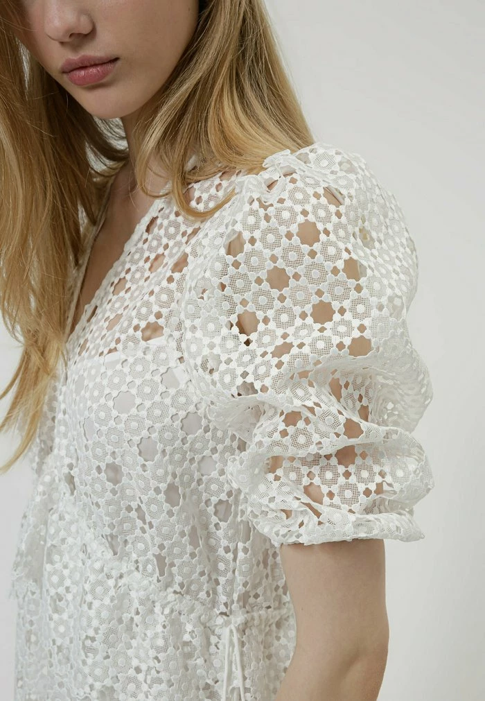 Nouveau 🤩 HUGO Robe De Soirée - Natural 🌟 4 Nouveau 🤩 HUGO Robe De Soirée - Natural 🌟 – Image 4