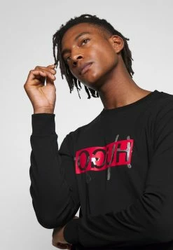 Sortie 👏 HUGO DICAGO - Sweatshirt - Black 🧨 -HUGO Sales 4b6ac328ac4747bd8bc82ac350a5fafa