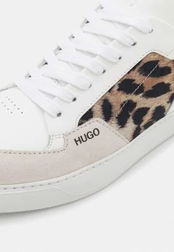Nouveau 🤩 HUGO VERA LACE UP LEO - Baskets Basses - White ❤️ -HUGO Sales 4b8137b003d14f26b6613e08644d193b