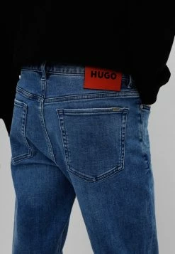 Bon marché 👏 HUGO Jean Droit - Light Blue ❤️ -HUGO Sales 4b890ba3e8c348b6b2d0f6cdd25673c0