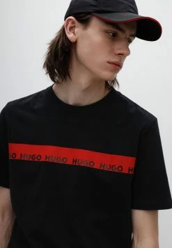 Promo ❤️ HUGO DIZIANO - T-shirt Imprimé - Black 👏 10 Promo ❤️ HUGO DIZIANO - T-shirt Imprimé - Black 👏 -HUGO Sales 4bde0d4d227845b180a7360651ee1408